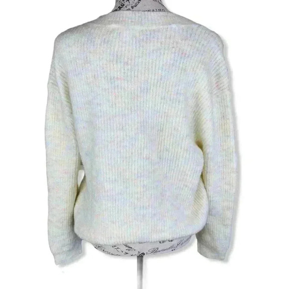 BP crewneck rainbow knit pullover sweater- M - Picture 2 of 4